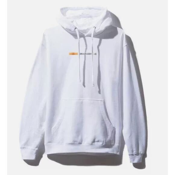ASSC‎ White Cigarette Hoodie [ ASSW451-L ] Large - Picture 1 of 5